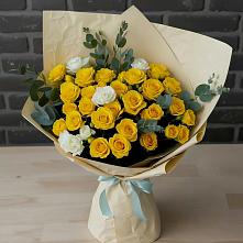 Букет цветов из:  Розы #REPLACE_PRED# Подтёсово