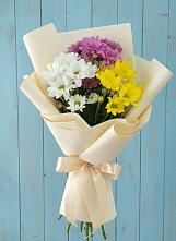 Букет цветов из:  Хризантемы #REPLACE_PRED# Подтёсово