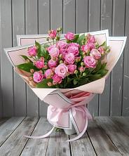 Букет Розовый кустик в Подтёсово