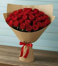 Букет Красные розы Милано в Подтёсово