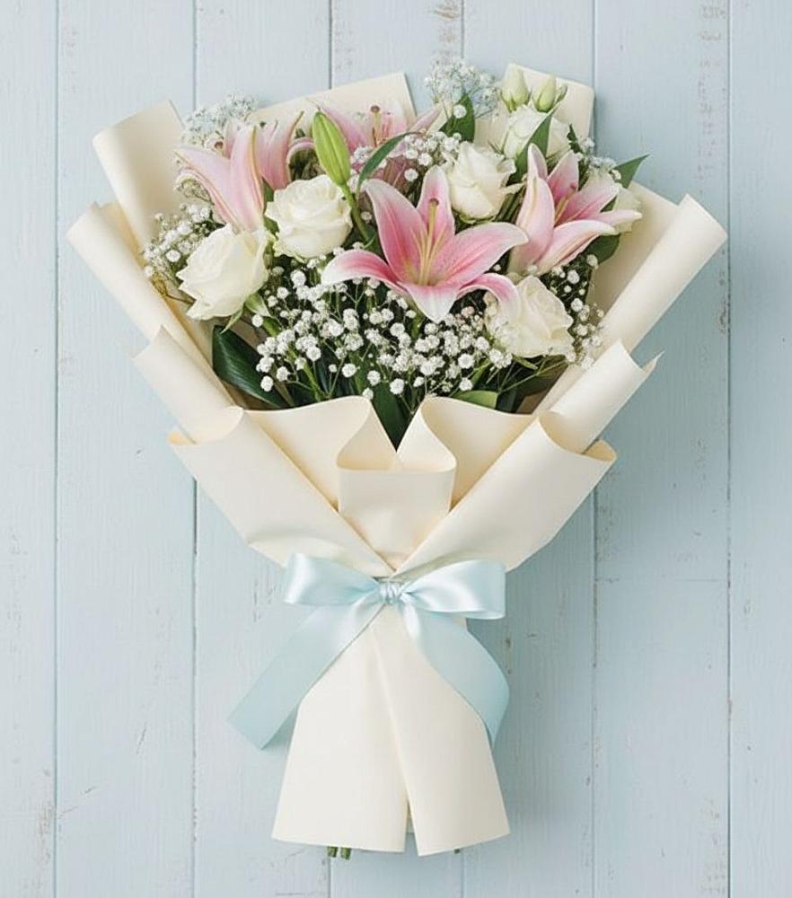 Букет цветов из: Лилии в Подтёсово