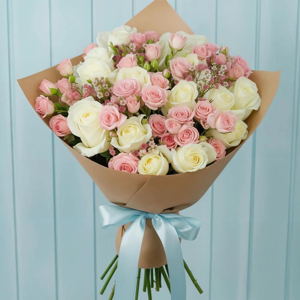 Букет цветов из: Розы в Подтёсово