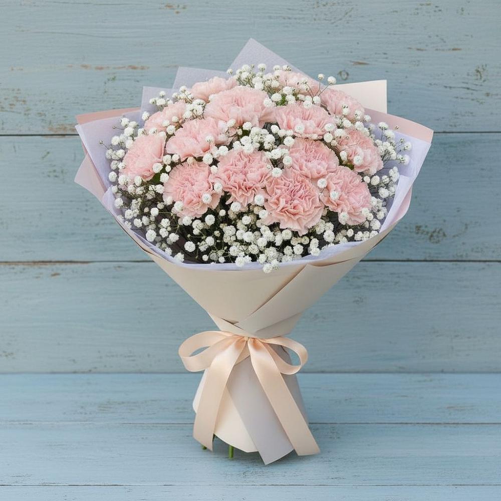 Букет цветов из: Гвоздики в Подтёсово