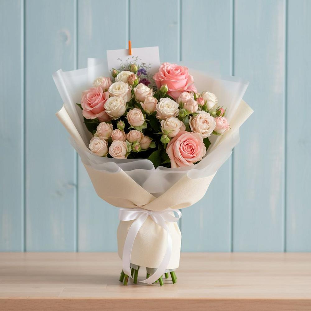 Букет цветов из: Розы в Подтёсово