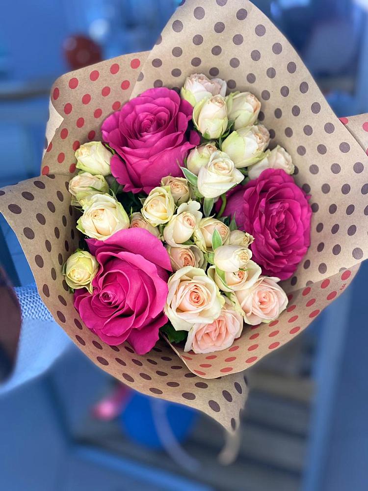 Букет цветов из: Розы в Подтёсово