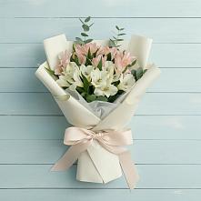 Букет цветов из:  Альстромерии в Подтёсово