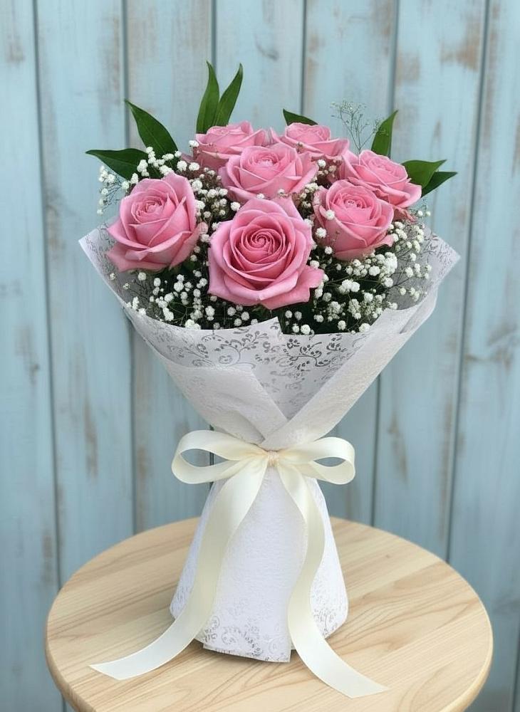 Букет цветов из: Розы в Подтёсово