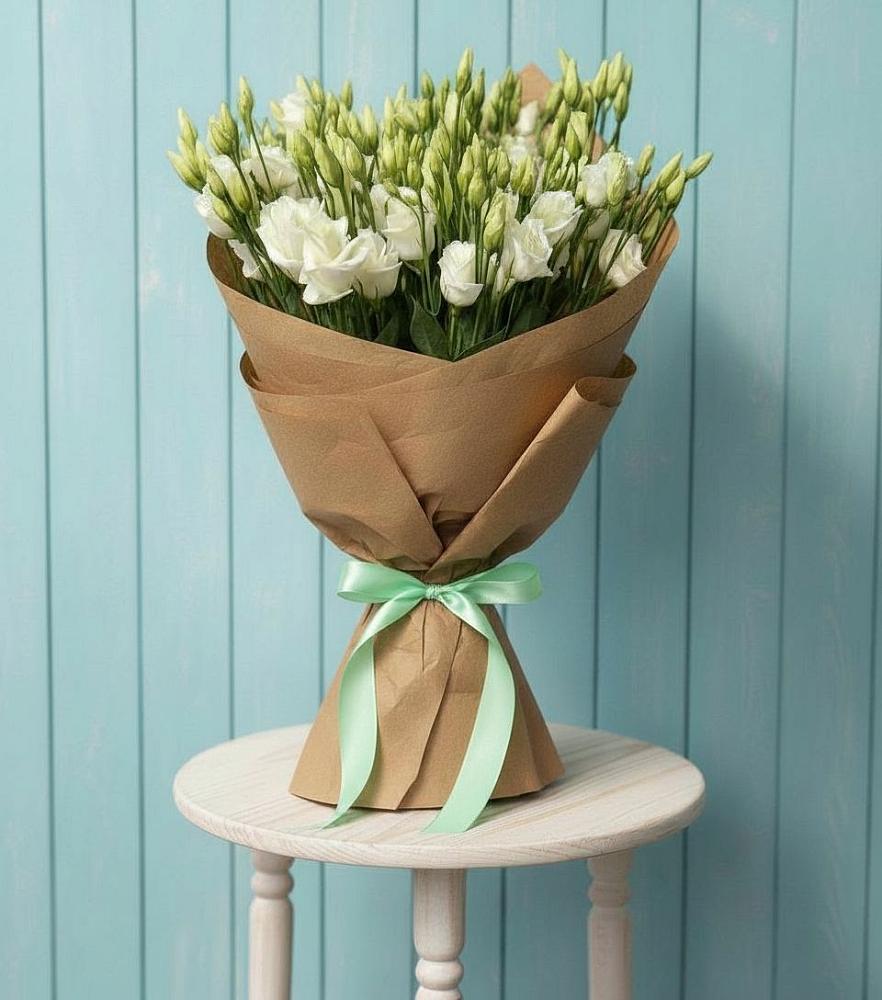 Букет цветов из: Лизиантусы в Подтёсово