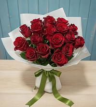 Букет Красные розы в Подтёсово