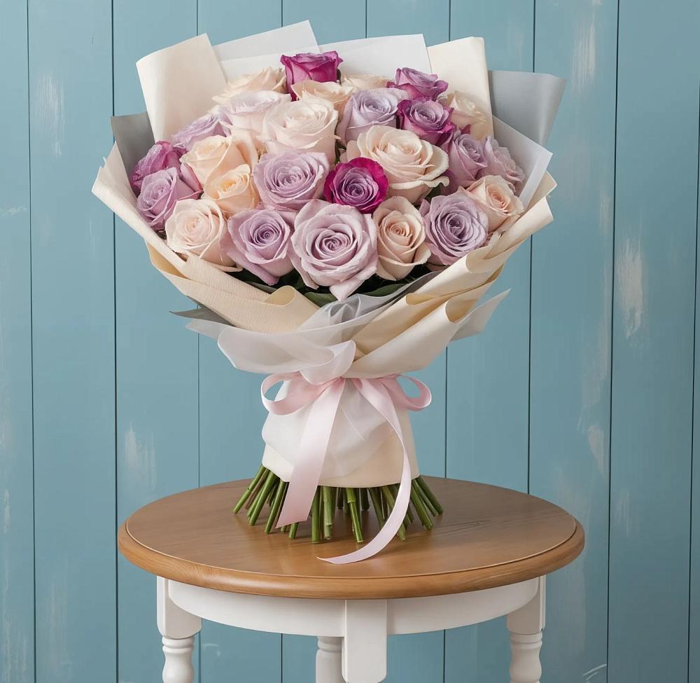 Букет цветов из: Розы в Подтёсово