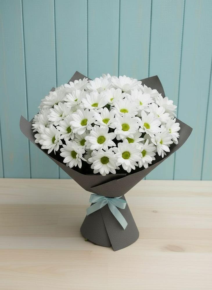 Букет цветов из: Хризантемы в Подтёсово