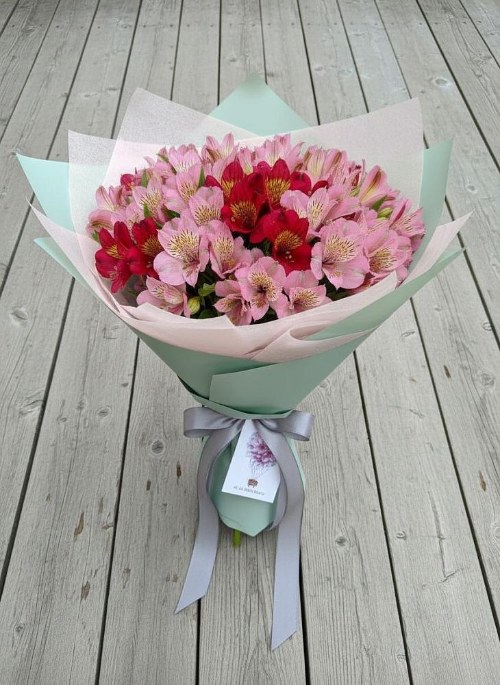 Букет цветов из: Альстромерии в Подтёсово