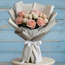 Букет цветов из:  Розы в Подтёсово
