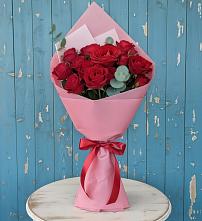 Букет цветов из:  Розы в Подтёсово