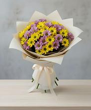 Букет цветов из:  Хризантемы в Подтёсово
