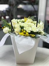 Цветочная композиция из Розы  в Подтёсово