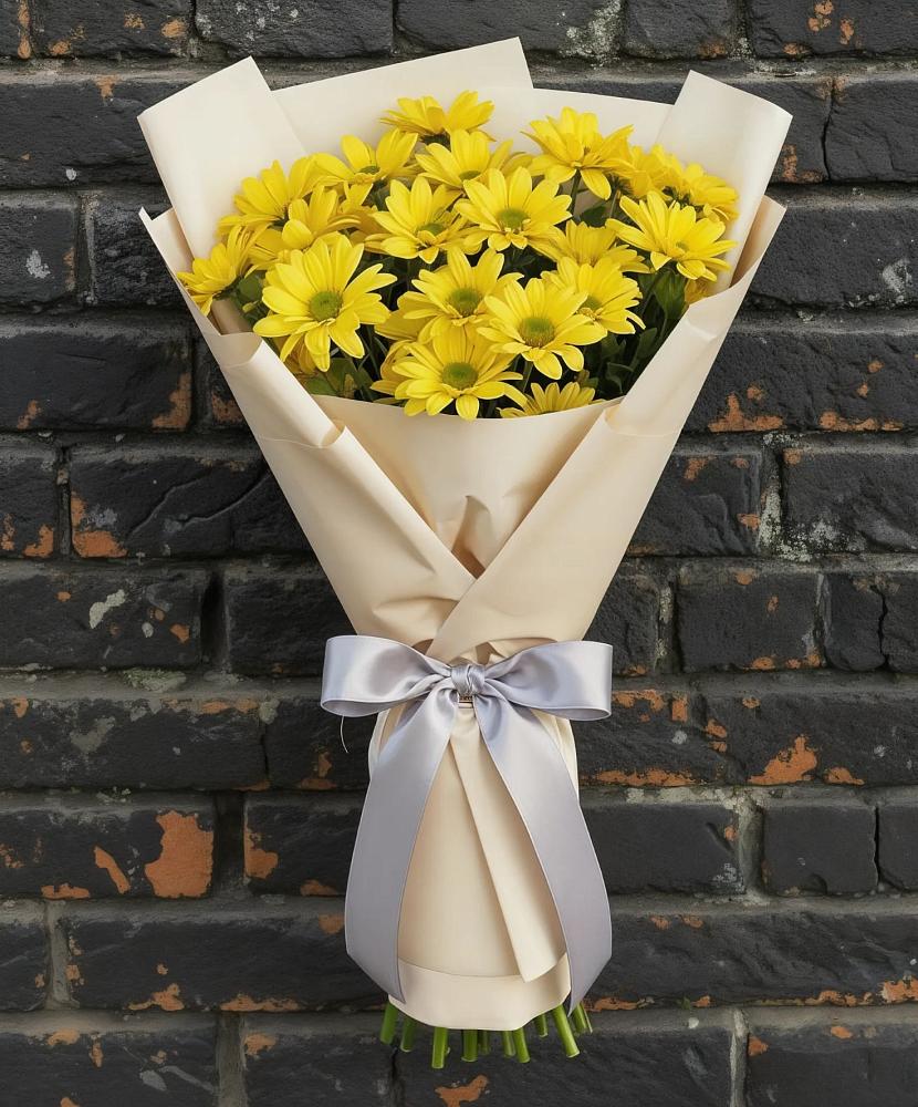 Букет цветов из: Хризантемы в Подтёсово