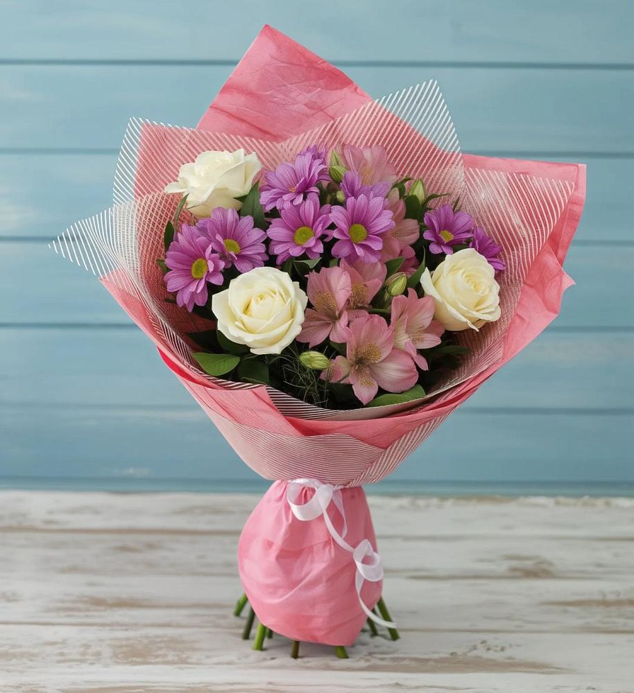 Букет цветов из: Герберы в Подтёсово