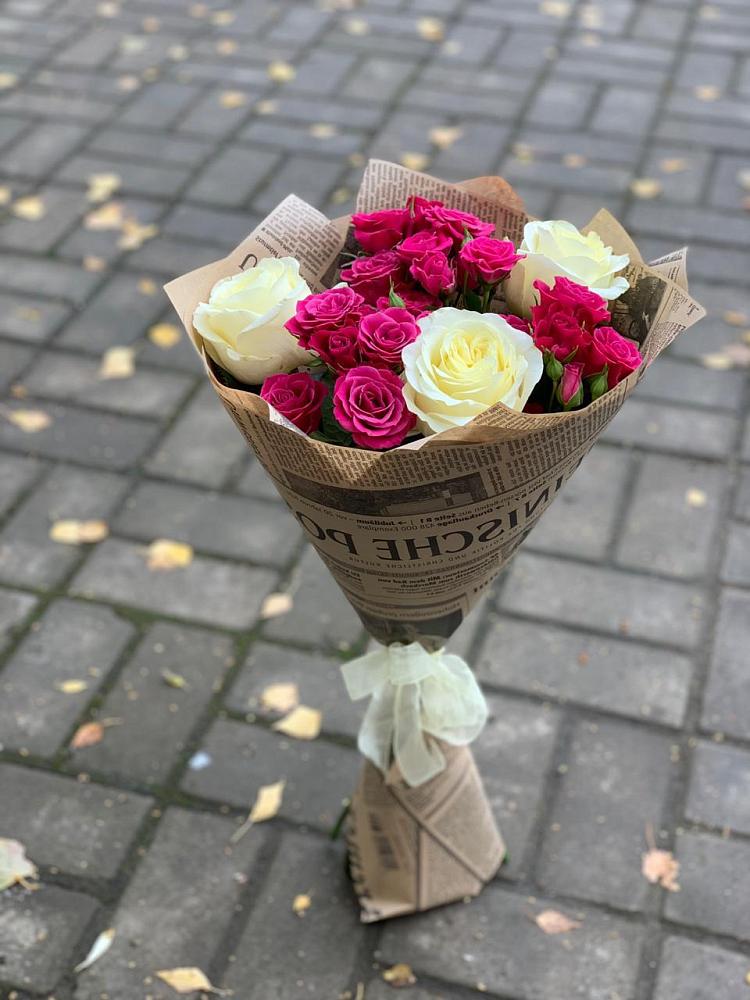 Букет цветов из: Розы в Подтёсово