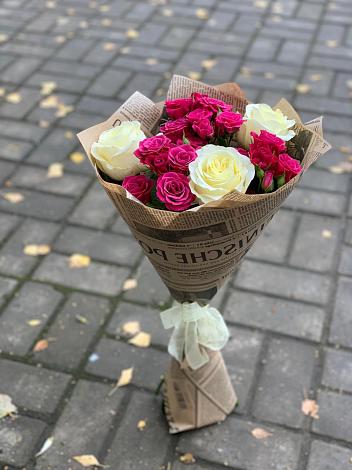 Букет цветов из: Розы в Подтёсово