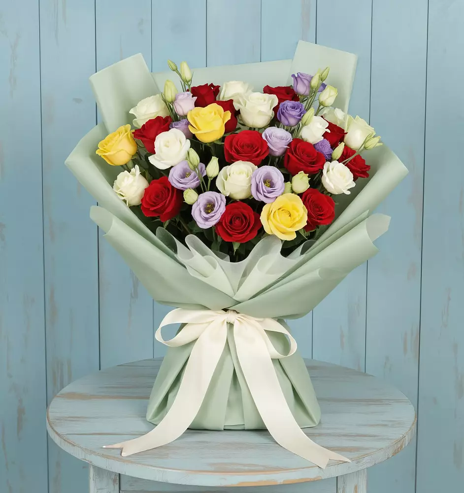 Букет цветов из: Розы в Подтёсово