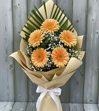 Букет цветов из:  Герберы в Подтёсово
