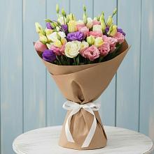 Букет цветов из:  Лизиантусы в Подтёсово