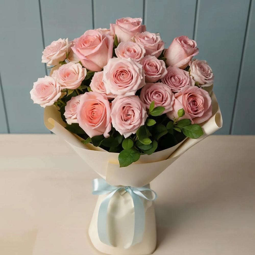 Букет Розовый шарм в Подтёсово