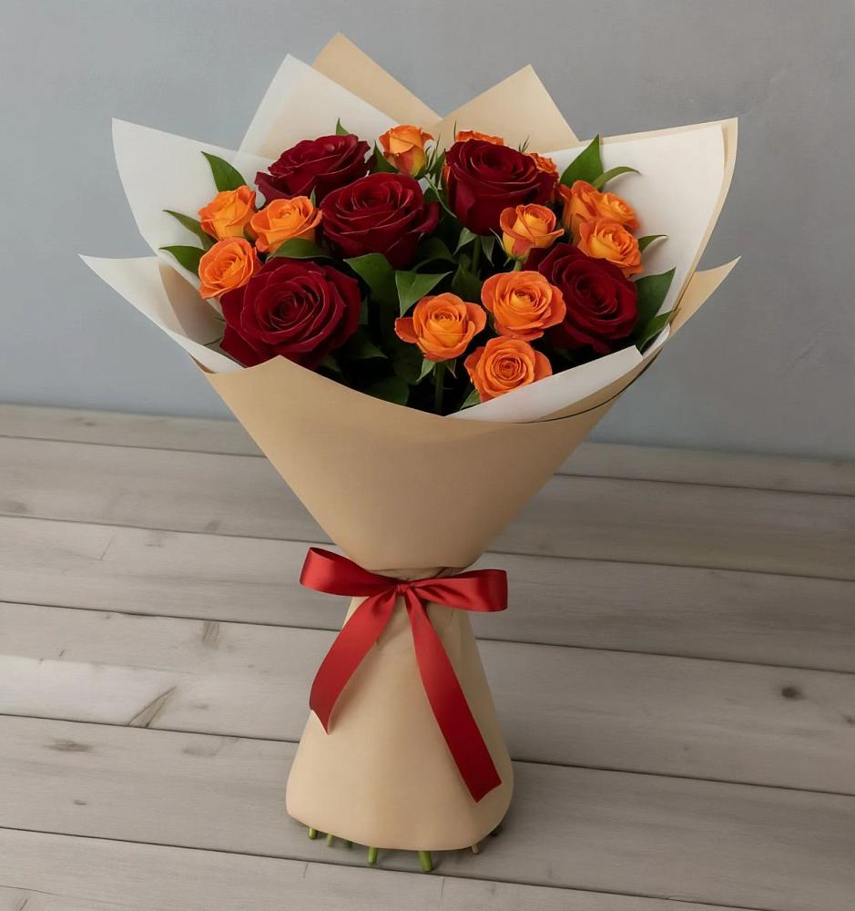 Букет Любовь и восторг в Подтёсово