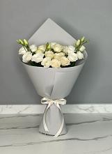 Букет цветов из:  Розы и Лизиантусы в Подтёсово